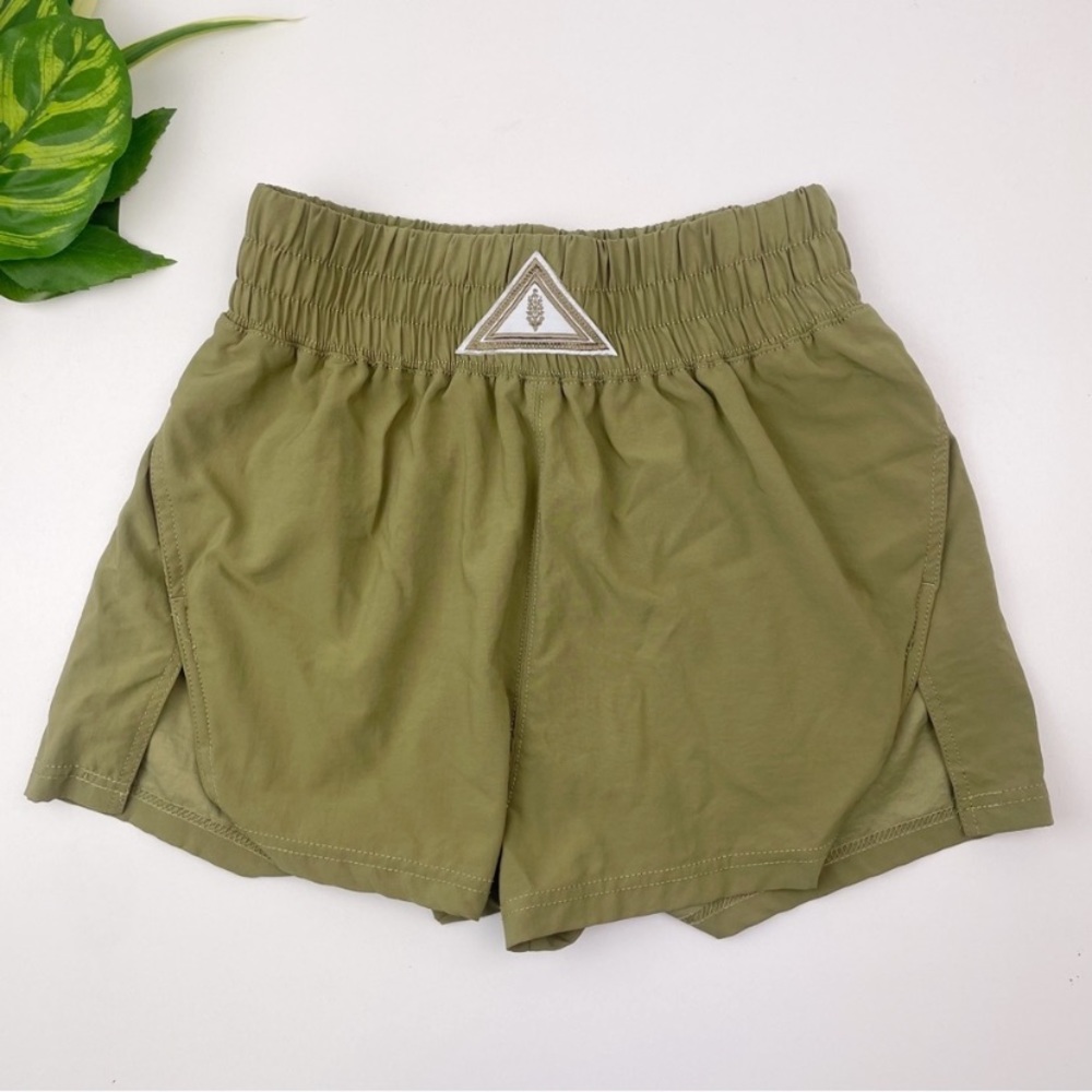 Free People Movement Next Round Shorts Sage Green Size Medium